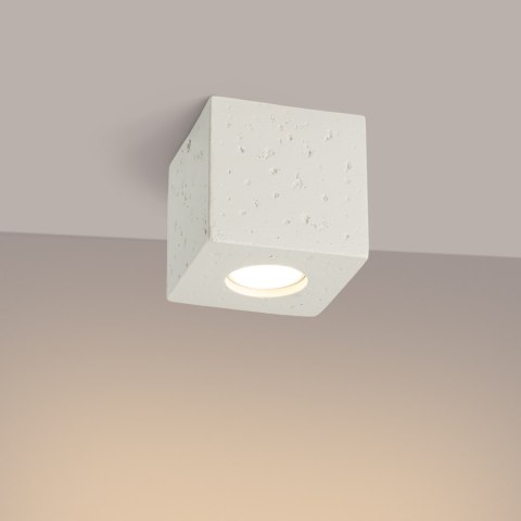 Sollux Lighting Plafon QUAD beton beżowy