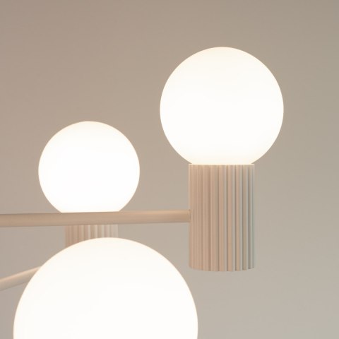 Sollux Lighting Żyrandol HALO 6 beżowy
