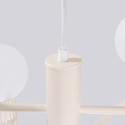 Sollux Lighting Żyrandol HALO 6 beżowy
