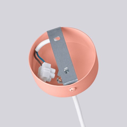 Sollux Lighting Żyrandol HALO 6 brzoskwiniowy