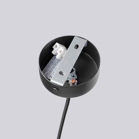 Sollux Lighting Żyrandol HALO 6 czarny
