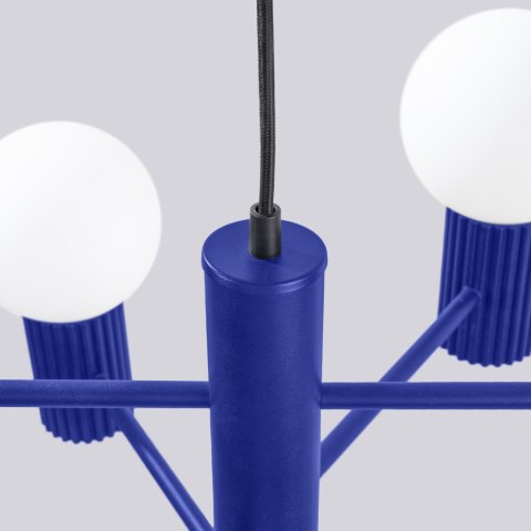 Sollux Lighting Żyrandol HALO 6 ultramaryna