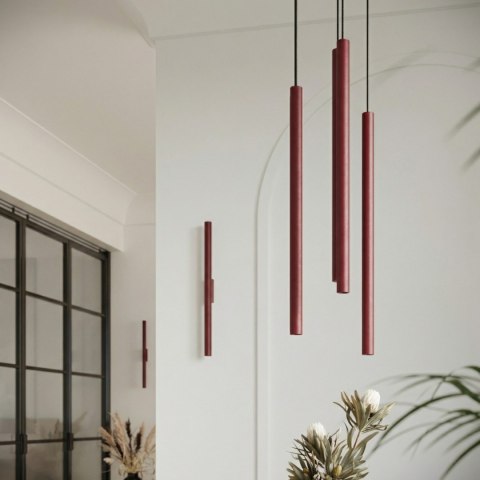 Sollux Lighting Kinkiet PASTELO 2 burgund
