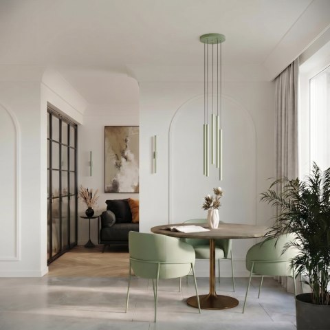 Sollux Lighting Kinkiet PASTELO 2 szałwiowy