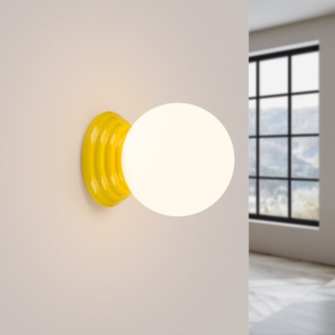 Sollux Lighting Kinkiet ZORI żółty IP44