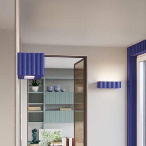 Sollux Lighting Kinkiet ceramiczny RIGATA ultramaryna