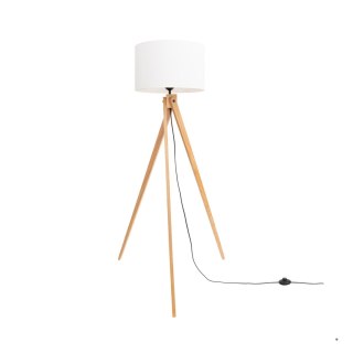Sollux Lighting Lampa podłogowa NATT biała