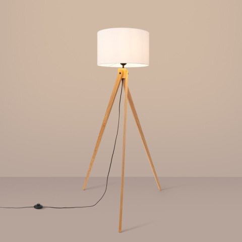 Sollux Lighting Lampa podłogowa NATT biała