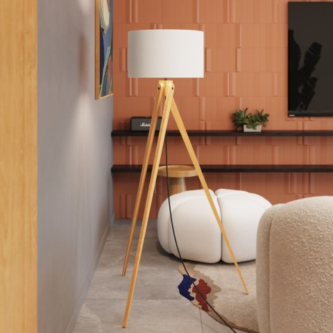 Sollux Lighting Lampa podłogowa NATT biała