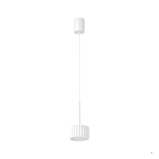 Sollux Lighting Lampa wisząca AURA 1 biała Gx53