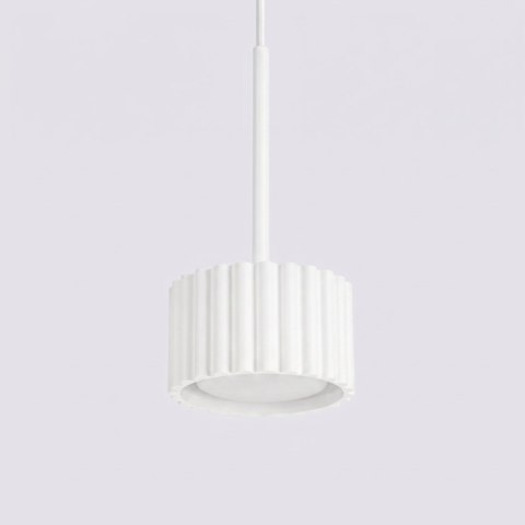 Sollux Lighting Lampa wisząca AURA 1 biała Gx53