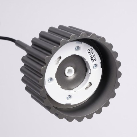 Sollux Lighting Lampa wisząca AURA 1 czarna Gx53