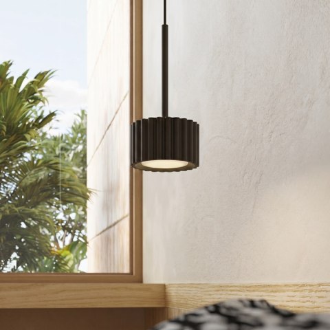 Sollux Lighting Lampa wisząca AURA 1 czarna Gx53