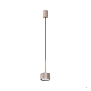 Sollux Lighting Lampa wisząca AURA 1 taupe Gx53