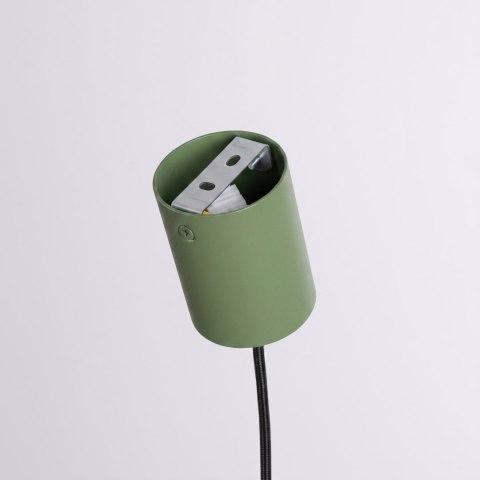 Sollux Lighting Lampa wisząca AURA 1 zielona oliwka Gx53
