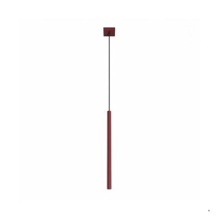 Sollux Lighting Lampa wisząca PASTELO 1 burgund