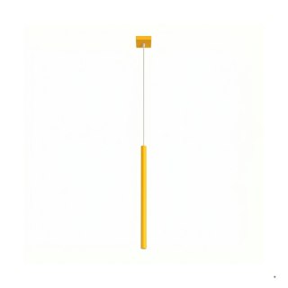 Sollux Lighting Lampa wisząca PASTELO 1 żółta