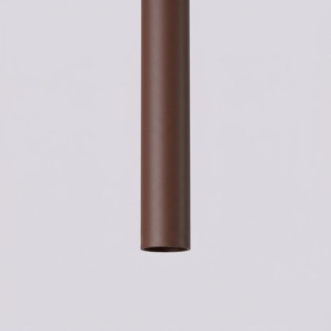 Sollux Lighting Lampa wisząca PASTELO 2 brązowa