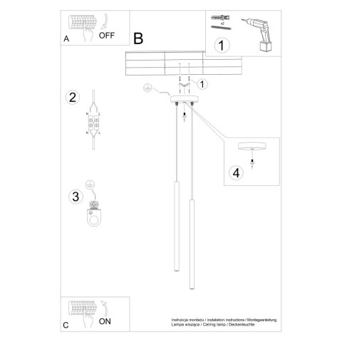 Sollux Lighting Lampa wisząca PASTELO 2 burgund