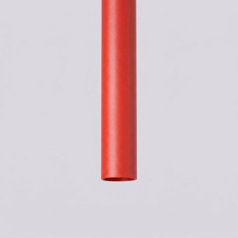 Sollux Lighting Lampa wisząca PASTELO 2 czerwona
