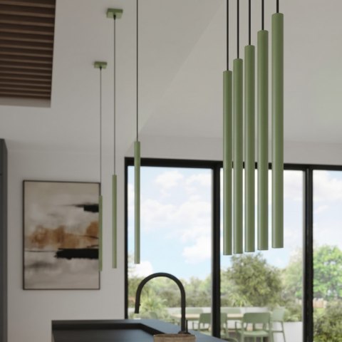 Sollux Lighting Lampa wisząca PASTELO 2 szałwiowa