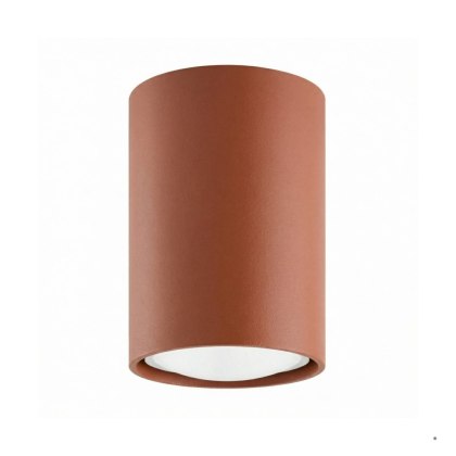 Sollux Lighting Plafon LAGOS 10 ochra czerwona