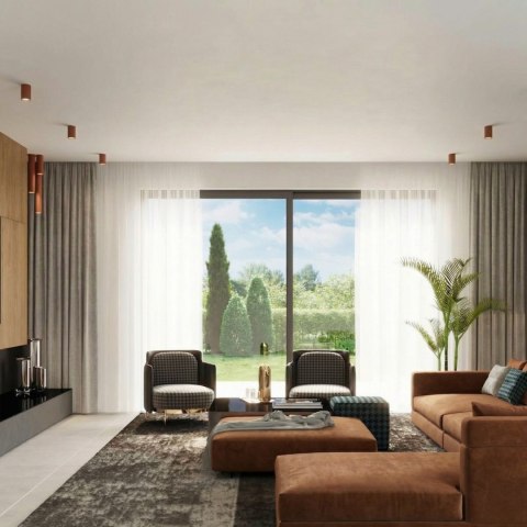 Sollux Lighting Plafon LAGOS 10 ochra czerwona