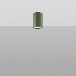 Sollux Lighting Plafon LAGOS 10 zielona oliwka