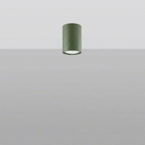Sollux Lighting Plafon LAGOS 10 zielona oliwka