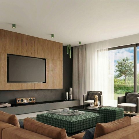 Sollux Lighting Plafon LAGOS 20 zielona oliwka