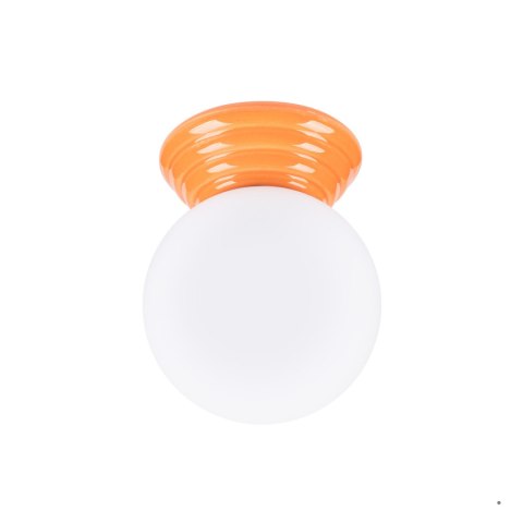 Sollux Lighting Plafon ZORI pomarańczowy IP44