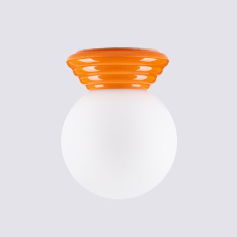 Sollux Lighting Plafon ZORI pomarańczowy IP44