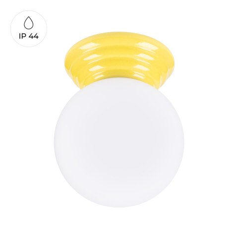 Sollux Lighting Plafon ZORI żółty IP44