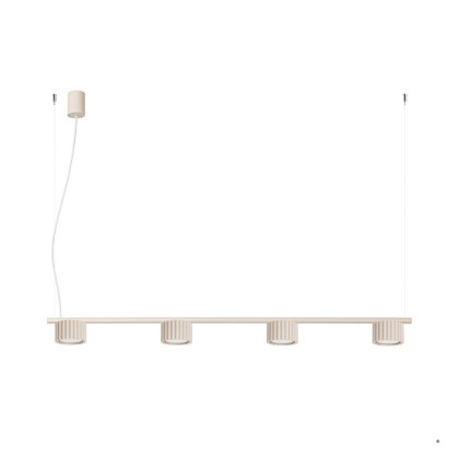 Sollux Lighting Żyrandol AURA 4 beżowa Gx53