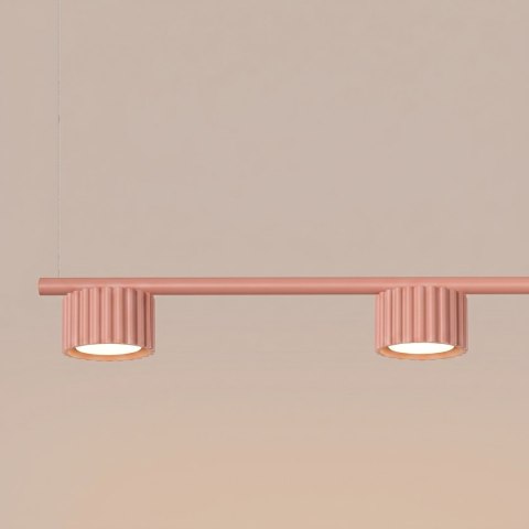Sollux Lighting Żyrandol AURA 4 brzoskwiniowa Gx53