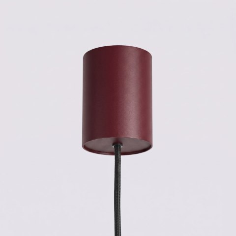 Sollux Lighting Żyrandol AURA 4 burgund Gx53