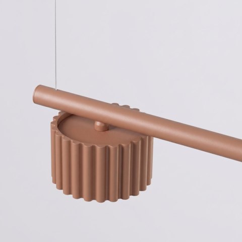Sollux Lighting Żyrandol AURA 4 mocca Gx53