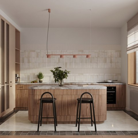 Sollux Lighting Żyrandol AURA 4 mocca Gx53