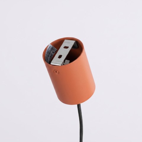 Sollux Lighting Żyrandol AURA 4 ochra czerwona Gx53