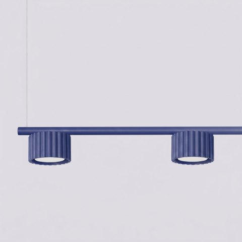 Sollux Lighting Żyrandol AURA 4 ultramaryna Gx53