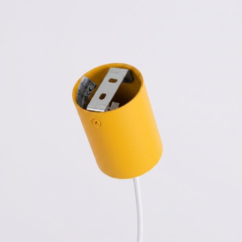 Sollux Lighting Żyrandol AURA 4 żółta Gx53