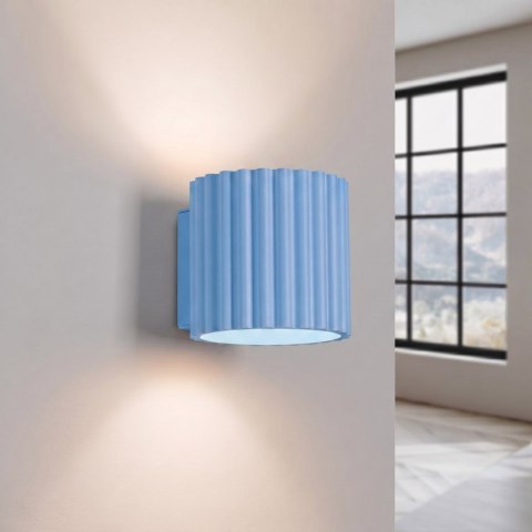 Sollux Lighting Kinkiet AURA błękitny G9