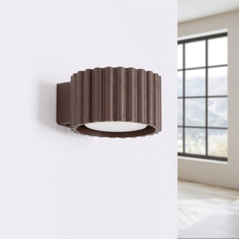 Sollux Lighting Kinkiet AURA brązowy Gx53