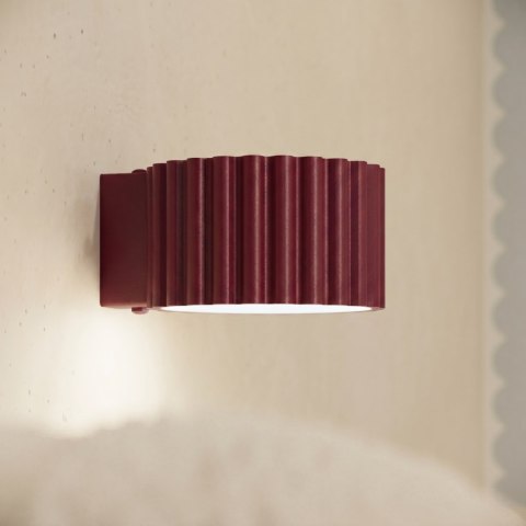 Sollux Lighting Kinkiet AURA burgund Gx53
