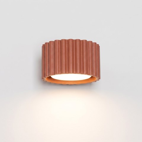 Sollux Lighting Kinkiet AURA ochra czerwona Gx53