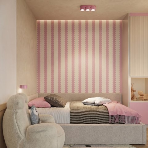 Sollux Lighting Kinkiet AURA różowy Gx53