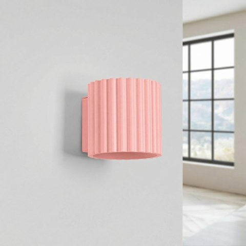 Sollux Lighting Kinkiet AURA różowy G9