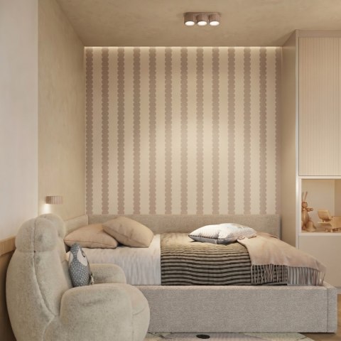 Sollux Lighting Kinkiet AURA taupe Gx53