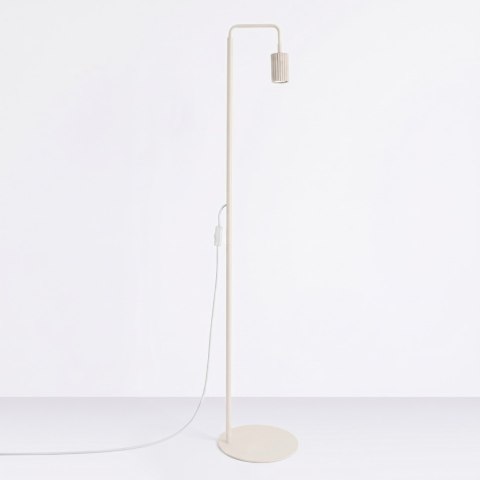 Sollux Lighting Lampa podłogowa KARBON 1 beżowa
