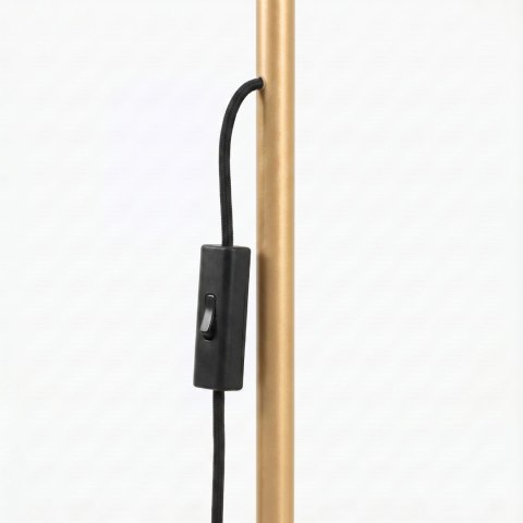 Sollux Lighting Lampa podłogowa KARBON 1 złota